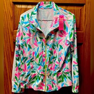 New Lilly Pulitzer luxletic, zip up